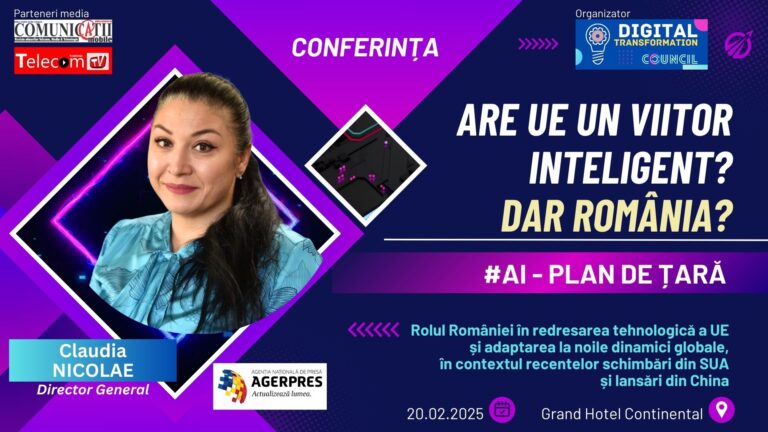 Claudia Nicolae, Agerpres Conferința #AI – Plan de țară: Presa tradițională trebuie să își regândească strategiile și să îmbrățișeze noile tehnologii, fără a-și pierde identitatea
