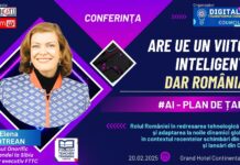 Elena Lotrean, FTTC @ Conferința #AI – Plan de țară: Viitorul educației nu constă doar în noi metode de predare, ci în construirea unei comunități educaționale unite, capabile să traducă provocările tehnologice în oportunități de învățare