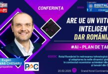 Eugen Schwab-Chesaru, PAC @ Conferința #AI – Plan de țară: Statul român trebuie să fie un orchestrator în proiectele de IT și inteligență artificială
