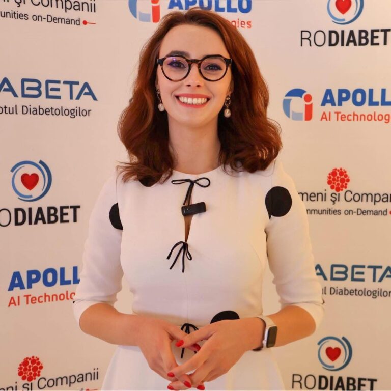 Start-up-ul ieşean Apollo AI: 7% dintre cadrele medicale din România folosesc soluţiile noastre. De exemplu, chatbot-ul Diabeta este folosit de 80% dintre diabetologi