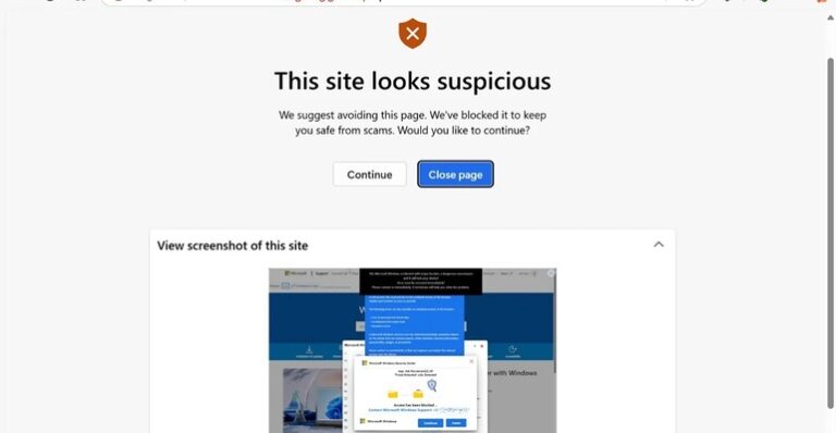 Browser-ul Edge va folosi AI-ul pentru identificarea escrocheriilor online