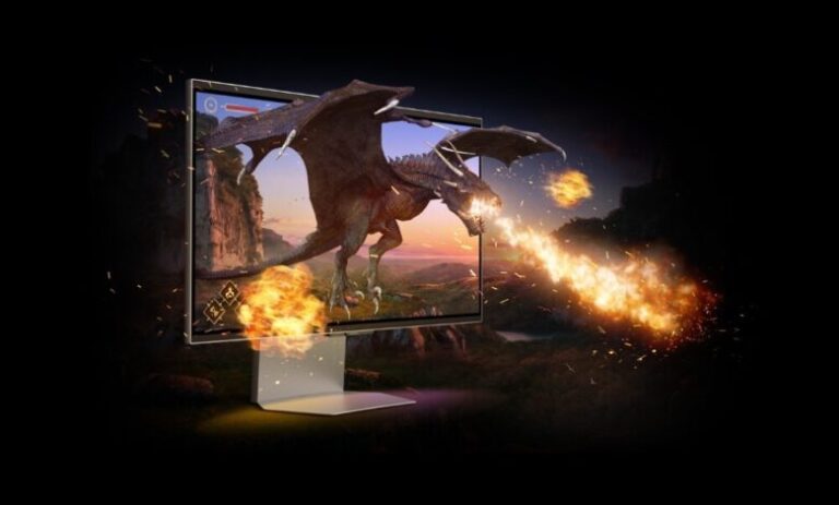 Samsung Odyssey 3D G90XF este un monitor pentru gaming 3D fără ochelari dotat cu motor de conversie AI