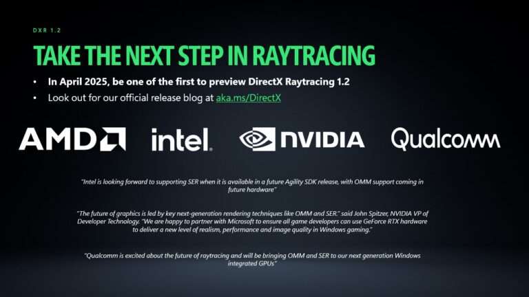 Microsoft anunță o actualizare DirectX 12 care mai mult decât dublează performanțele în Raytracing Microsoft anunță o actualizare DirectX 12 care mai mult decât dublează performanțele în Raytracing