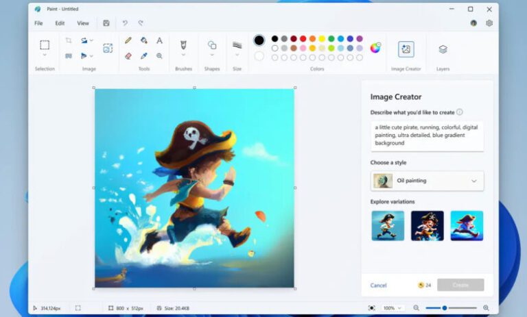 Microsoft anunță versiuni Notepad și Paint cu abonament