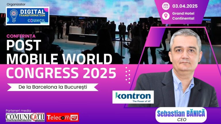 Sebastian Bănică, Kontron @ Conferința Post MWC 2025: Inovație în transportul public – Cum digitalizează Kontron mobilitatea urbană
