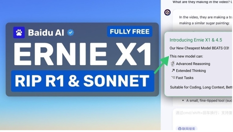 Baidu lansează două noi modele de inteligență artificială, pe fondul intensificării concurenței