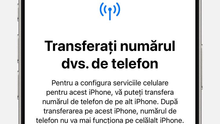 iOS 19 simplifică transferul cartelei eSIM de la iPhone la Android