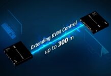 Noul KVM extender prin fibră optică de la ATEN permite transmiterea de semnal 4K la distanțe de până la 300 m