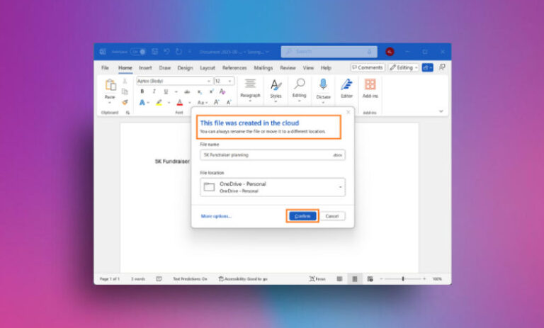 Microsoft pregătește o schimbare importantă: documentele Word vor fi salvate automat în cloud