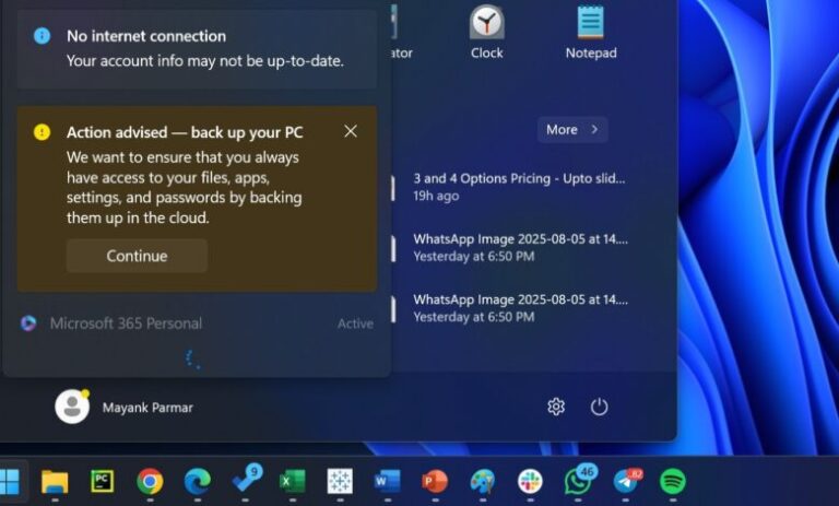 Utilizatorii de Windows 11, ademeniți să dea click pe o reclamă în Start Menu deghizată într-o alertă urgentă