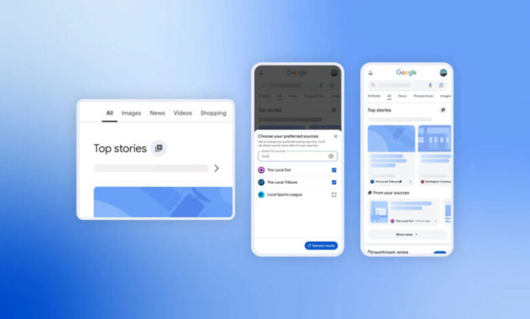 Google Search îți va permite să alegi site-urile de încredere pentru generarea rezultatelor la căutare