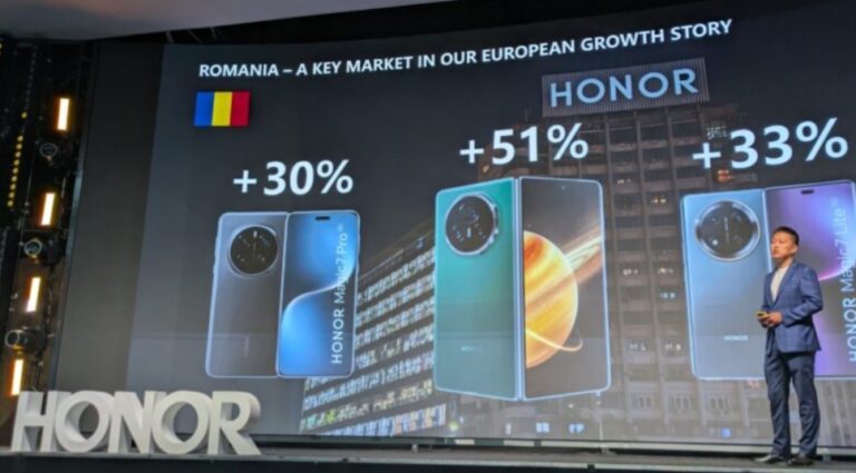 Honor în România: vânzări în creștere pe toate segmentele și planuri în AI