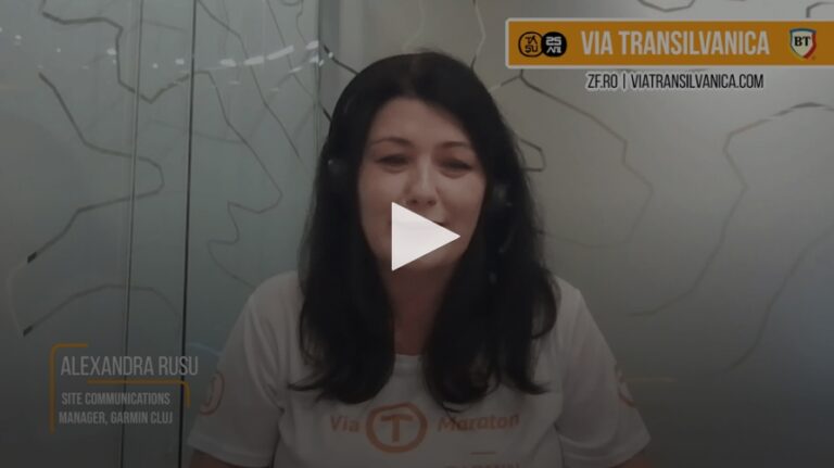 Via Transilvanica – drumul care uneşte comunităţi şi businessuri, un proiect ZF susţinut de Banca Transilvania. Alexandra Rusu, Garmin Cluj: „Am introdus Via Transilvanica în aplicaţia Garmin Connect, alături de trasee faimoase din lume, iar zeci de milioane de utilizatori pot vedea traseul“