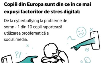 Bunăstarea digitală a copiilor: ce soluții propun Fundația Vodafone și Salvați Copiii UK