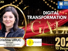 Cristina Uruc, ARTEXIM @ GALA Digital Transformation & AI 2025 – Transformarea digitală dincolo de tehnologie: artele ca teritoriu strategic