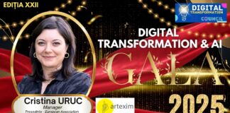 Cristina Uruc, ARTEXIM @ GALA Digital Transformation & AI 2025 – Transformarea digitală dincolo de tehnologie: artele ca teritoriu strategic