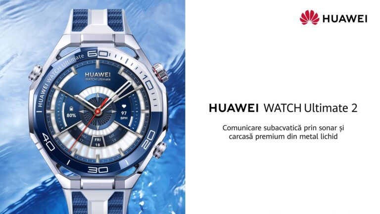 HUAWEI WATCH Ultimate 2 ajunge în România alături de MatePad 12 X și FreeBuds 7i