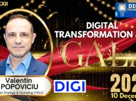 Valentin Popoviciu, DIGI @ GALA Digital Transformation & AI 2025: DIGI și modelul operatorului alternativ – de la infrastructură națională la arhitectură digitală europeană