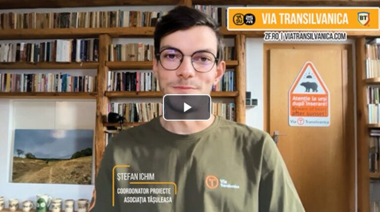 Via Transilvanica. Ştefan Ichim, coordonatorul proiectelor digitale ale Tăşuleasa Social: Prin aplicaţie şi site oferim toate informaţiile de care are nevoie un drumeţ ca să meargă în siguranţă pe Via Transilvanica