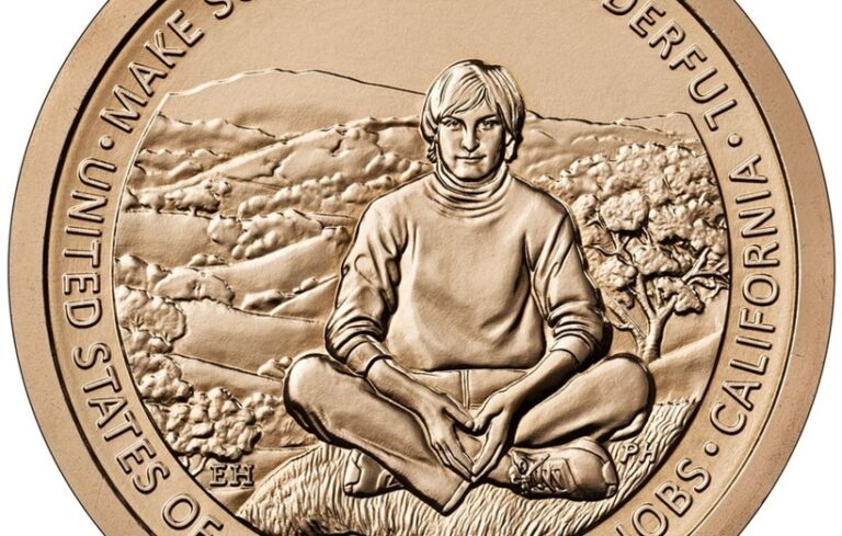O efigie a lui Steve Jobs urmează să apară pe o monedă de colecţie de 1 dolar în 2026, la 15 ani de la moartea cofondatorului Apple