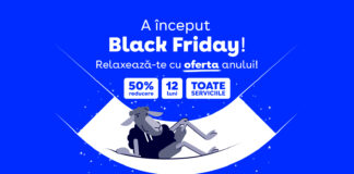 50% reducere de Black Friday la DIGI pentru persoanele fizice
