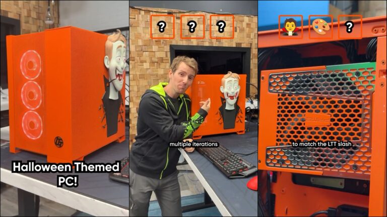 IT Direct a construit un PC tematic pentru Linus Sebastian (LTT)