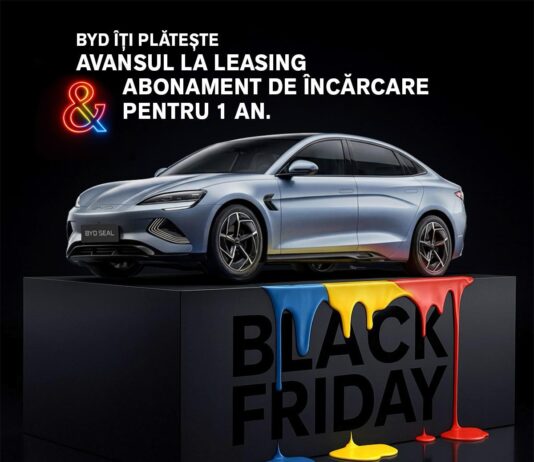 BYD încheie parteneriate cu UniCredit Leasing și PPC Blue pentru oferte de Black Friday