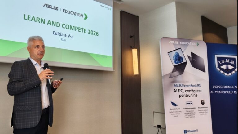 Începe a cincea ediție a concursului pentru liceeni, ASUS Learn and Compete 2026