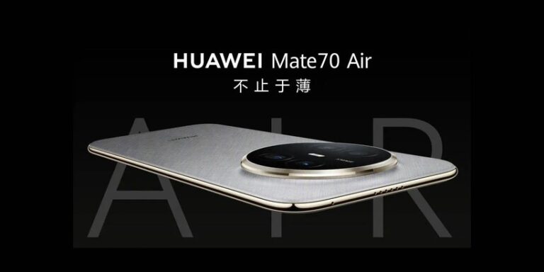 Huawei intră pe piaţa smartphone-urilor ultrasubţiri cu Mate 70 Air