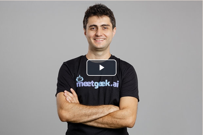 MeetGeek.ai lansează agenţi AI care participă activ la şedinţe. Dan Huru: „Avem agenţi conversaţionali care pot ţine şedinţe în locul tău sau cu tine, ca un asistent“