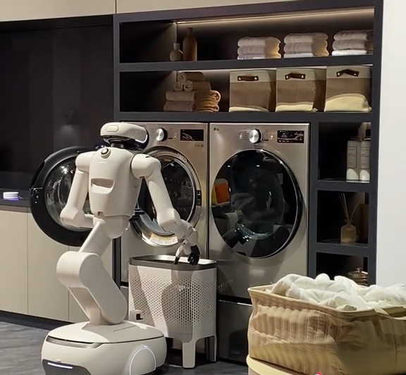 LG a prezentat la CES 2026 un robot-gospodină care face treburile casnice în locul tău
