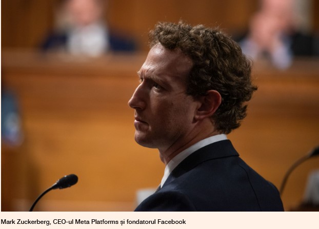 Mark Zuckerberg, fondatorul Facebook şi CEO al gigantului american Meta, urmează să fie audiat pentru prima dată într-un tribunal din SUA cu privire la efectele Instagram asupra sănătăţii mintale a tinerilor utilizatori