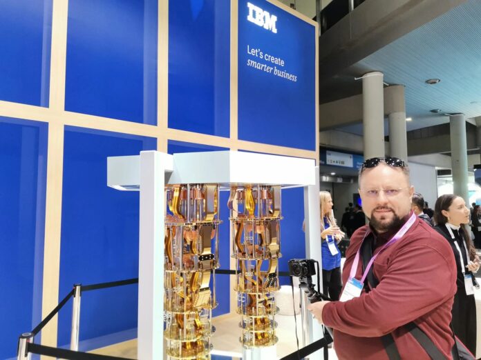 Ion Vaciu - Stand IBM Quantum - MWC 2026 -1