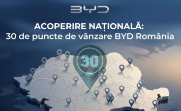 BYD ajunge la 30 de puncte de vânzare prin adăugarea a 5 noi dealeri