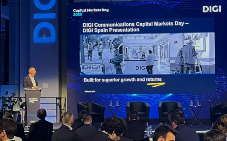 Digi nu va majora preţurile. Respinge orice ofertă de cumpărare de la gigantul Telefónica. Planul pentru listare, dezvăluit la Madrid de CEO-ul Serghei Bulgac în faţa investitorilor instituţionali