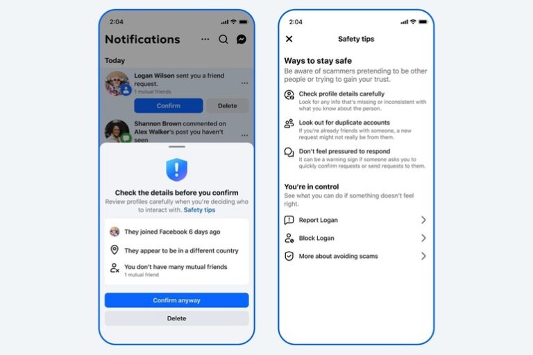 Facebook, Messenger și WhatsApp oferă noi protecții împotriva înșelătoriilor