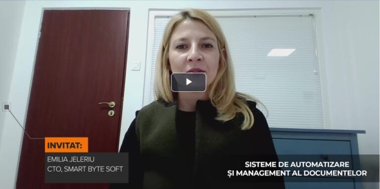 Emilia Jeleriu, CTO, Smart Byte Soft: Am închis anul 2025 cu afaceri de 42 mil. lei, iar în acest an ne propunem o creştere de 12-15% şi să derulăm primul nostru proiect internaţional